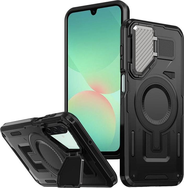 Image du produit Techsuit - CamVault MagSafe - Samsung Galaxy A26 5G - Black (Samsung Galaxy A26)