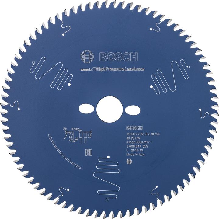 Actual product image Bosch Professional Zubehör Circular saw blade EX TR T 250x30-