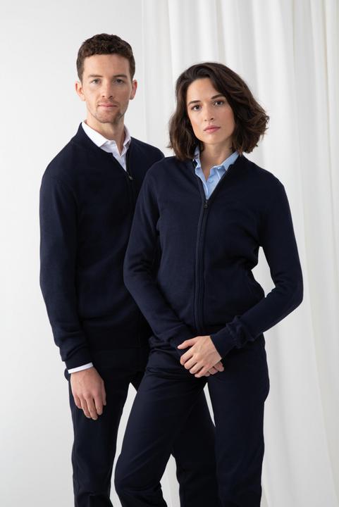 Produktbild Henbury Strickjacke mit Reissverschluss (XXL)