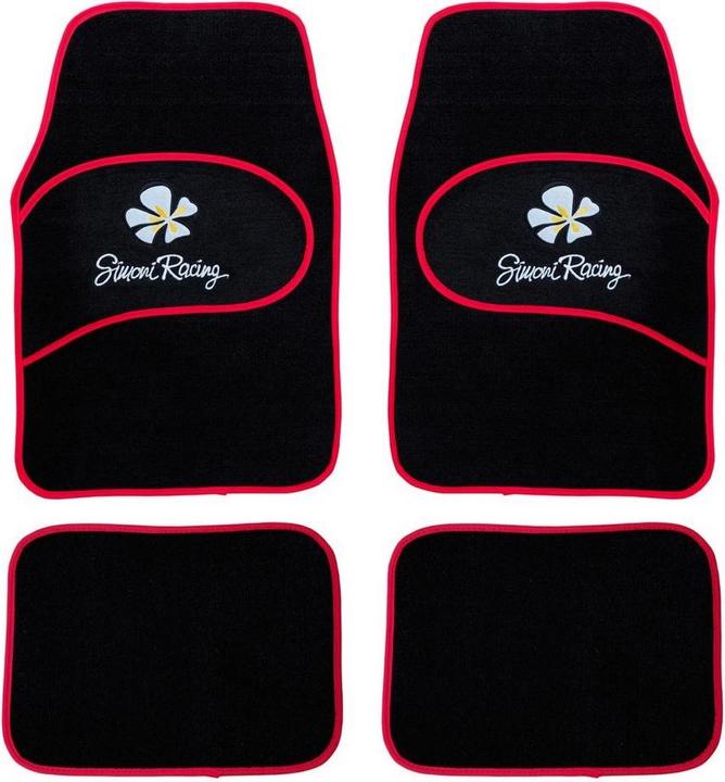 Actual product image Simoni Racing Car Carpet Universal Daisy (1 set of 3 doormats)