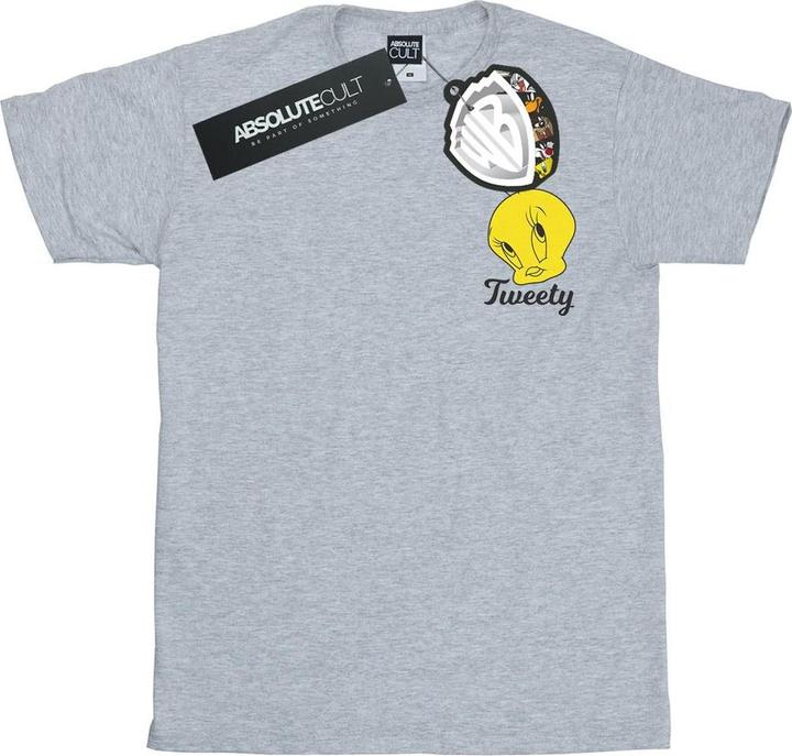 Immagine prodotto Looney Tunes Tweety Pie Head Maglietta Uomo (3XL)