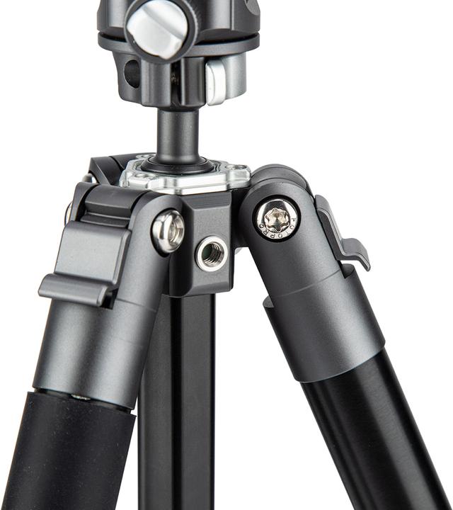 Produktbild Fotopro Fly 1 Aluminium Stativ Grau/Schwarz (Metall)