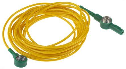 Immagine prodotto Rs Pro Vite di collegamento a terra 10 mm a pulsante In conformità con la norma EN 61340-5-1 (Protezione statica)