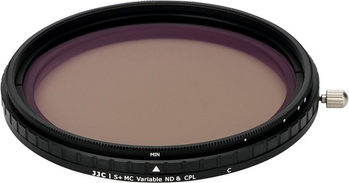 Actual product image JJC F NC52 2 in 1 Variable ND + CPL Filter (Polarizing filter, 52 mm)