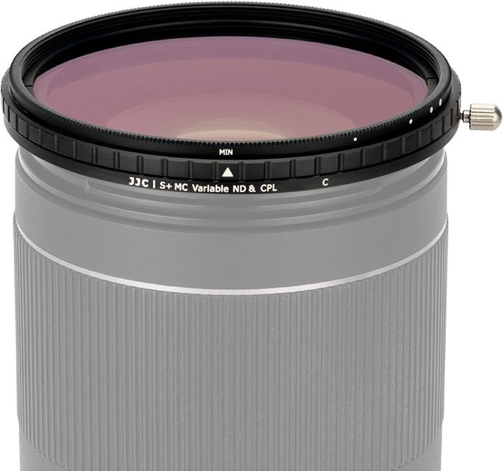 Actual product image JJC F NC52 2 in 1 Variable ND + CPL Filter (Polarizing filter, 52 mm)