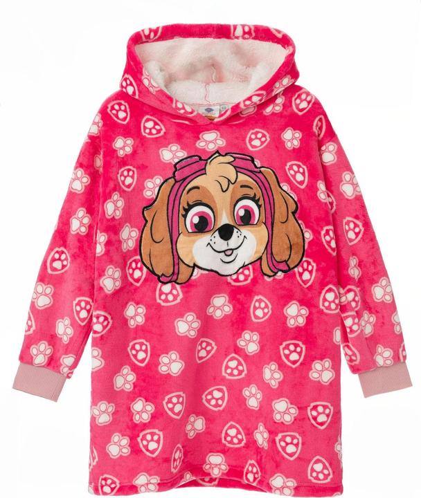 Actual product image Paw Patrol Girls Skye Hoodie Blanket (116, 122, 120 B)