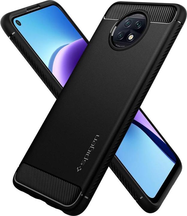 Produktbild Spigen Rugged Armor case for Xiaomi Redmi Note 9T 5G black (Xiaomi Redmi Note 9T)