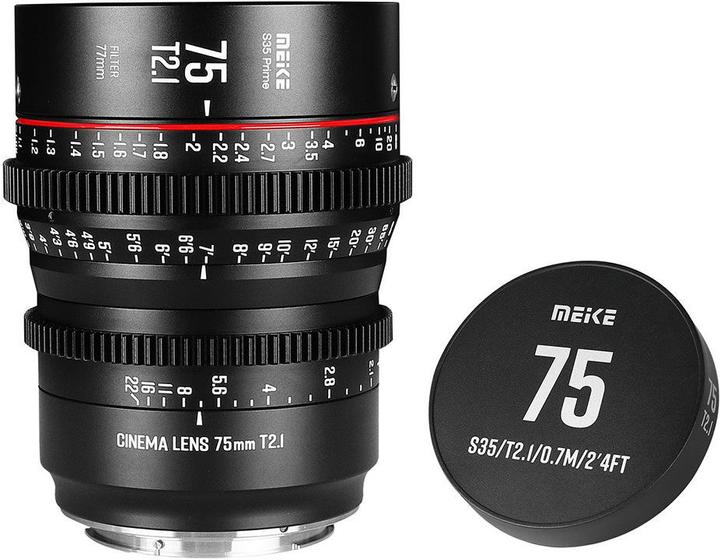 Image du produit Meike MK 75mm T2.1 Canon EF Mount S35 (Canon EF)