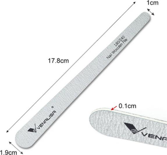 Produktbild Venalisa Nagelfeile 180/240 5 Stk.