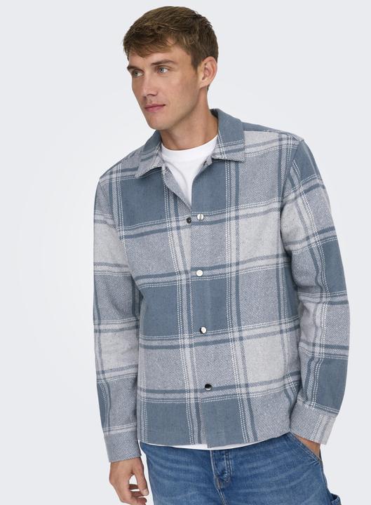 Produktbild Only & Sons Onsmace Life Ls Check Overshirt (M)