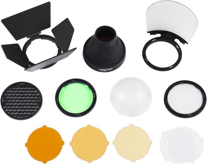 Actual product image Godox Speedlite V1 Canon Accessories Kit (Plug-on flash, Canon)