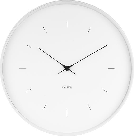 Karlsson Butterfly Hands Wanduhr weiss (37.50 cm)