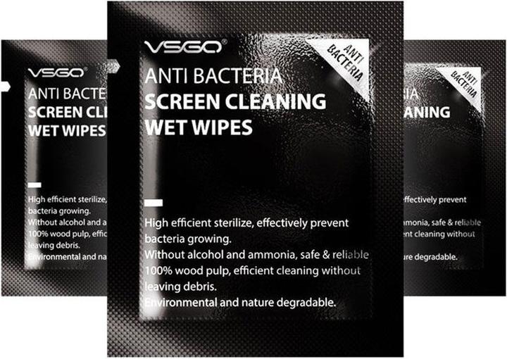 Image du produit VSGO Tampons de nettoyage d'écran anti-bactérien (60 bâtonnets)