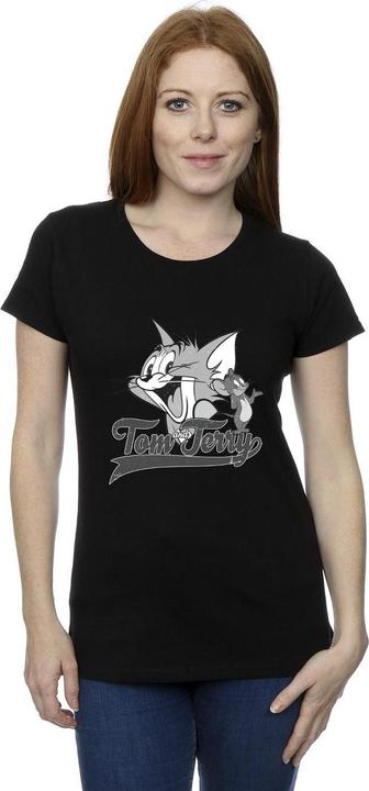 Produktbild Tom & Jerry Greyscale Square TShirt (S)