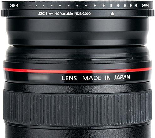 Actual product image JJC 72mm ND2 ND2000 Variable Neutral Density Filter (Neutral colour filter)