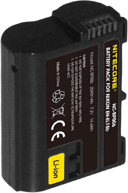 Produktbild Nitecore EN-EL15bKamera Akku für Nikon (Akku)