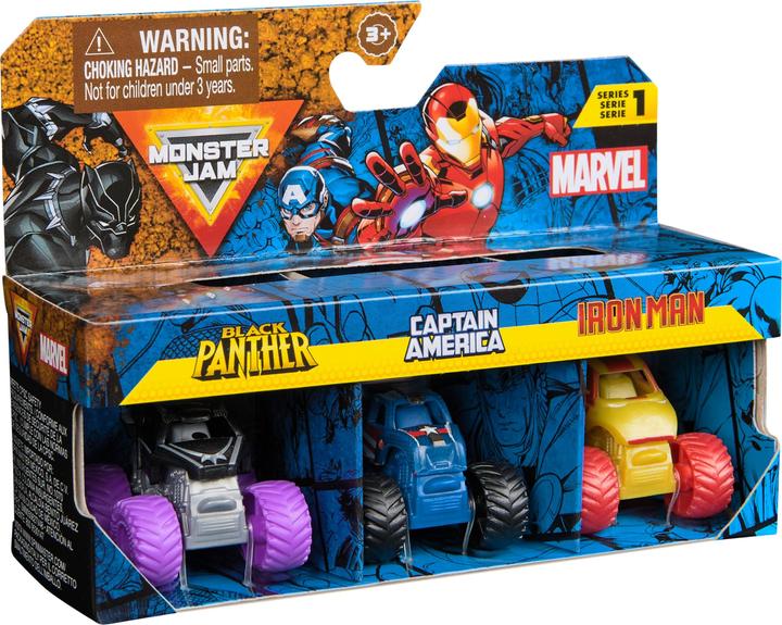 Image du produit Spin Master MNJ Monster Jam Mini Pack de 3 pièces