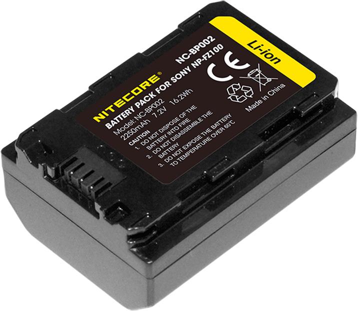 Nitecore NP-FZ100 Kamera Akku für Sony (Akku)