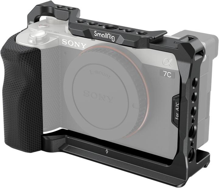 SmallRig 3212 Cage mit Seitenhandgriff für Sony A7C Kamera (Cage)