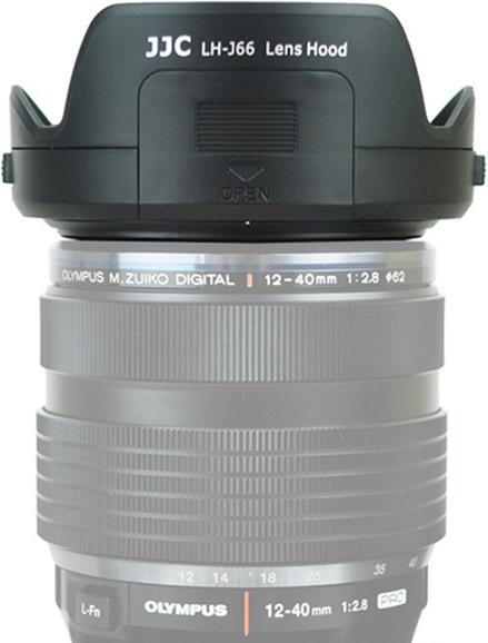 Actual product image JJC Olympus Sunhood LH 66 (Flash unit spare parts)