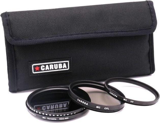 Caruba UV + CPL + Variable ND2 400 Set 46mm (Filtre UV)