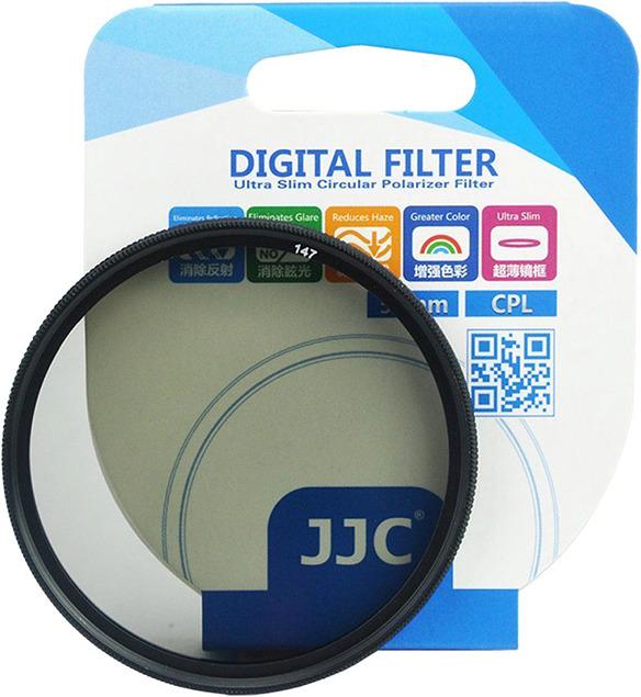 Actual product image JJC Ultra Slim CPL Filter 62mm (Polarizing filter)