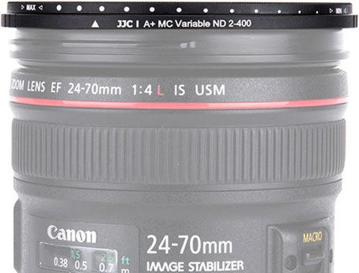 Immagine prodotto JJC F NDV72 Filtro ND variabile (ND2 400) (Filtri graduati grigi, 72 mm)
