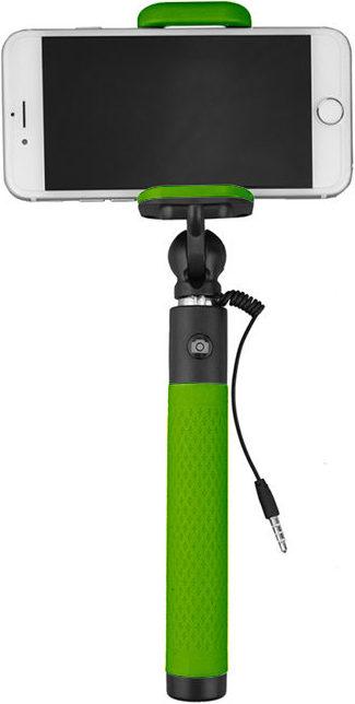 Actual product image Caruba Selfie Stick Plug & Play green