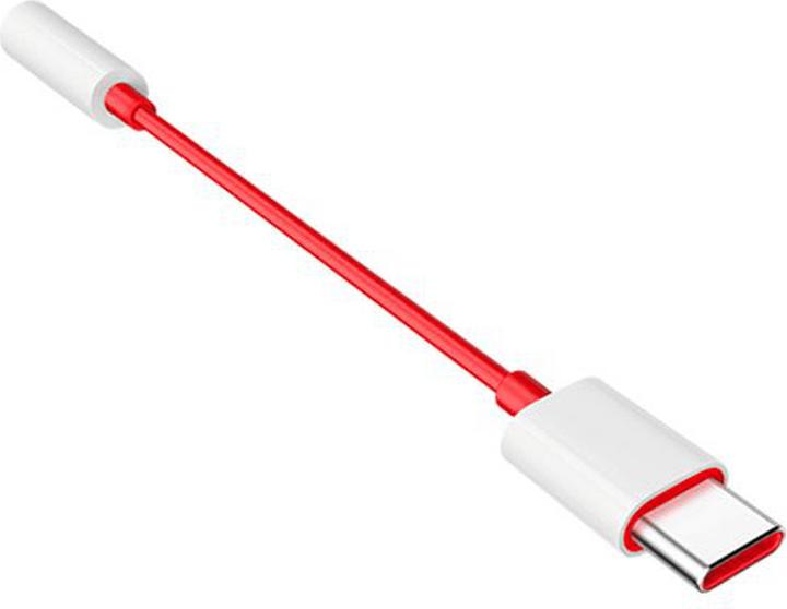 Productafbeelding OnePlus USB-C naar 3,5 mm adapter (USB Type C, 3,5 mm aansluiting)