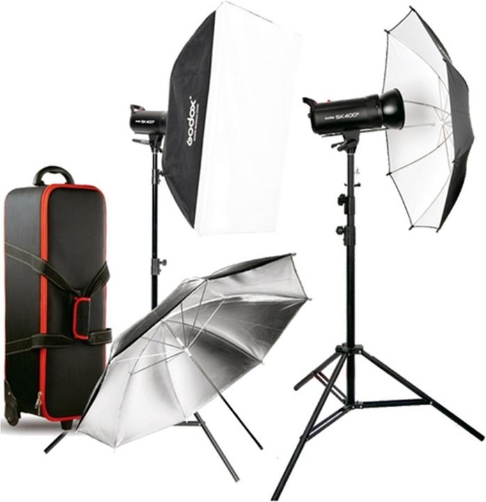 Godox SKII400 Studio Flash Kit 400 E (400 W, Set)