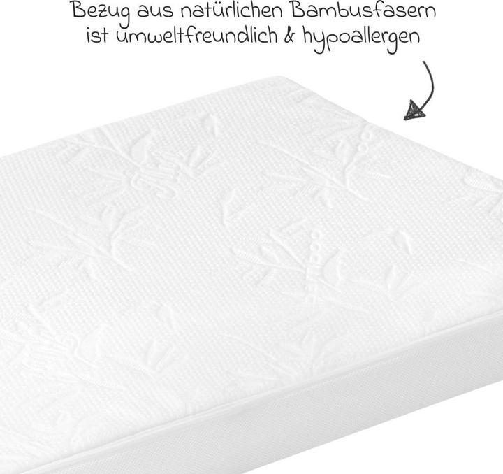 Actual product image Alvi Babymatratzen & Kindermatratzen Babybett-Matratze Bamboo Pro 70 x 140 cm (70 x 140 cm)