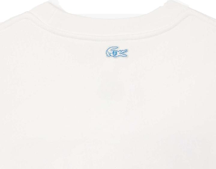 Actual product image Lacoste Womens/Ladies Fleece Oversized Sweatshirt (40 D)