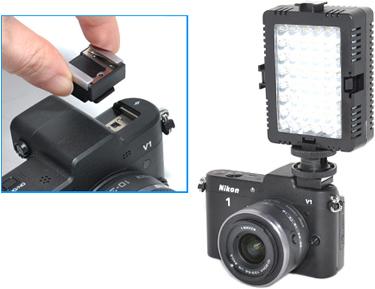 Immagine prodotto JJC Adattatore universale MSA 5 per Nikon 1 V1 (Adattatore per unità flash)