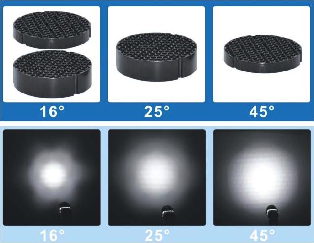 Actual product image JJC 3 in 1 Honeycomb Grid for Nikon SB 900/SB 910 (Flash unit spare parts)