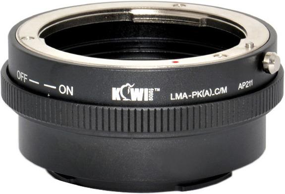 Actual product image Kiwi Lens Mount Adapter (Pentax K(A) naar Canon M)