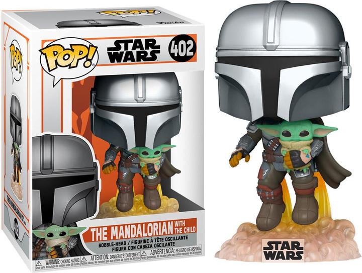Image du produit Funko POP! - Star Wars - The Mandalorian: Mando w. Jet Pack