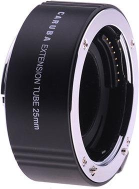 Actual product image Caruba Extension Tube 25mm Sony Chrome (Macro intermediate ring, Sony A)