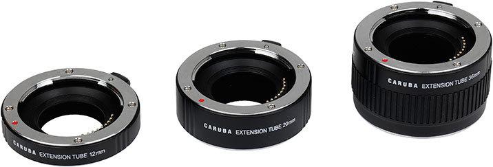 Produktbild Caruba Extension Tube Set Olympus Chrom (Makro-Zwischenring)