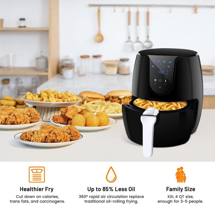 Actual product image Vpcok Direct Airfryer Hot Air Fryer