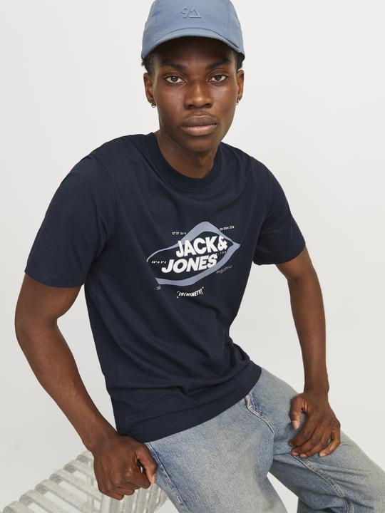 Immagine prodotto Jack & Jones T-shirt stampata con scollo rotondo (S)