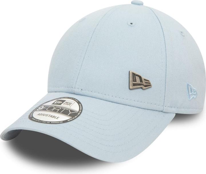 Produktbild New Era 9Forty Strapback Cap - METAL PIN BADGE sky blue