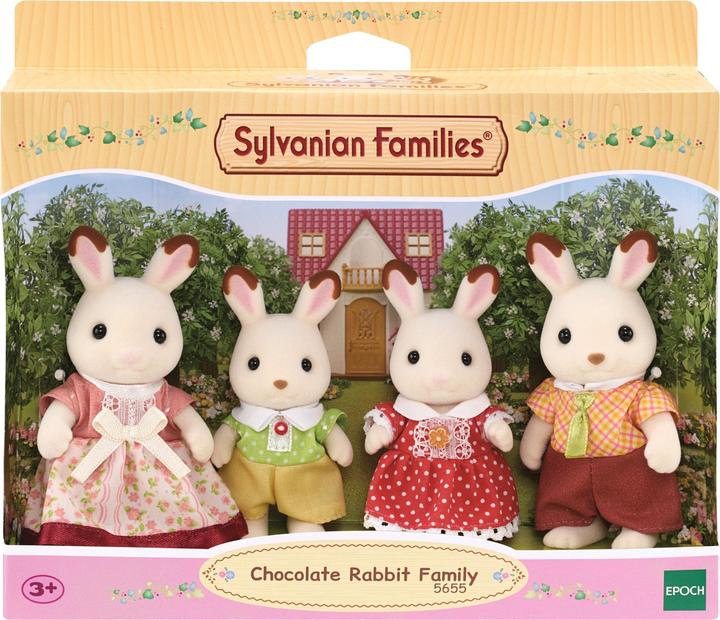 Produktbild Sylvanian Families Schokoladenhasen Familie
