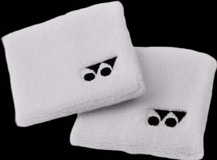 Image du produit Yonex AC 489-2 Wrist-Band Frotté, 2 pièces/paquet, blanc
