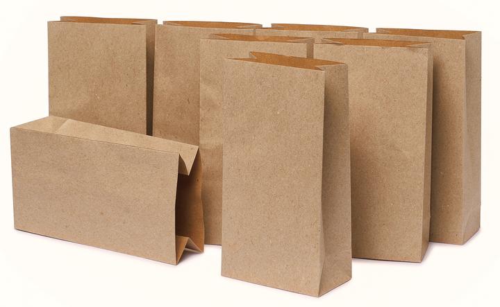 Produktbild VBS Kraftpapiertüten, 8 Stück, ca. 17x9x5cm (Geschenkpapier, 8 x)