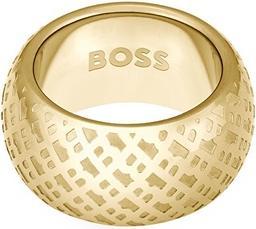 Produktbild Hugo Boss - Bold gold-plated ring for women 1580589 - Circuit: 55 mm (55)