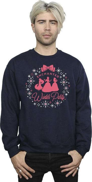 Immagine prodotto Disney Princess Winter Party Felpa Uomo (XXL)