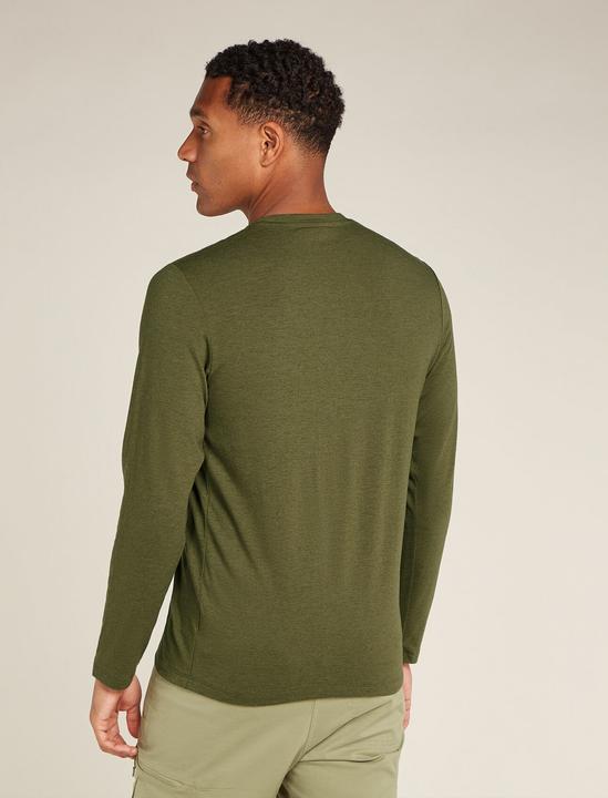 Produktbild Icebreaker Men Merino Blend Central Classic LS Tee Haute Route (XL)