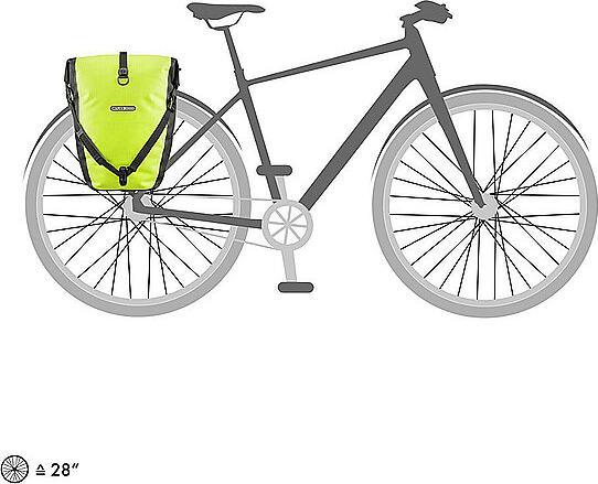 Produktbild Ortlieb Back-Roller High-Vis.,QL2.1,n.yel.-ref.b. (20 l, Gepäckträgertasche)