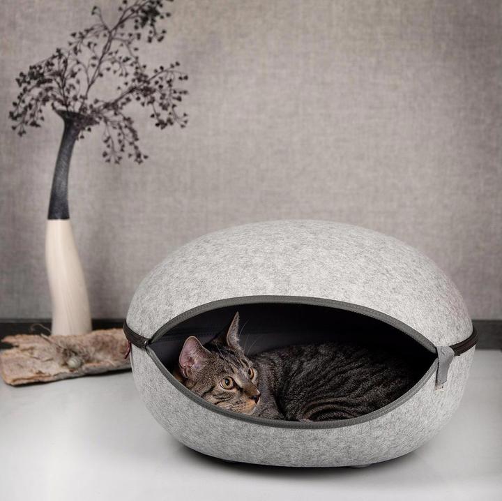 Produktbild CanadianCat Katzennest uni-grau (Katze)