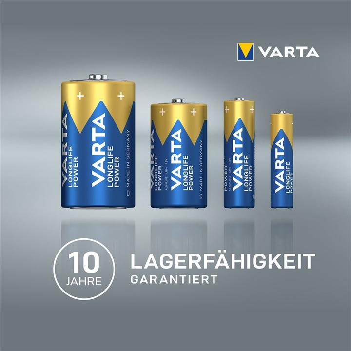 Produktbild Varta LONGLIFE Power (1 Stk., 9V Block, 580 mAh)